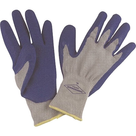 Glove Work Rubber Palm Large